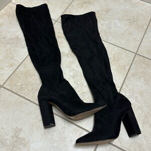 Black OTK boots. So cute, worn one time.